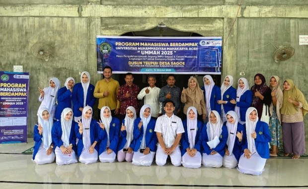 Mahasiswa Kesmas UMMAH Berdayakan Warga Desa Lewat Inovasi Ekonomi Kreatif dan IoT Lingkungan