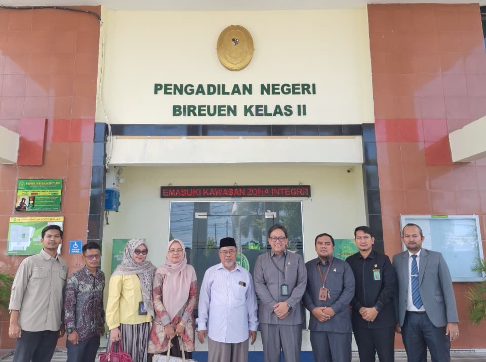 Sinergi UMMAH dan PN Bireuen, Perkuat Praktik Hukum Mahasiswa Melalui Kemitraan Strategis