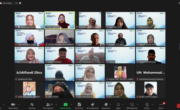 LP2MP UMMAH Gelar Workshop Penguatan Kapasitas Dosen dalam Penyusunan Proposal Hibah DPPM BIMA