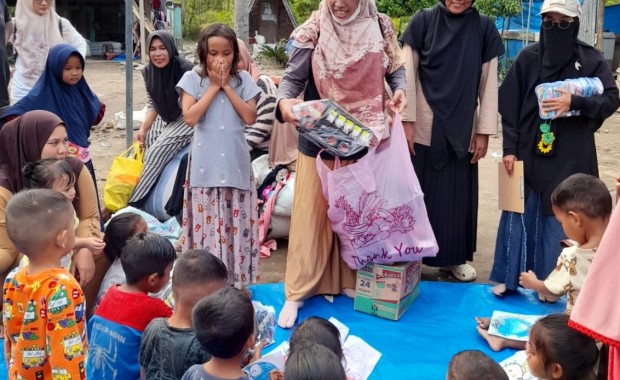 Mahasiswa UMMAH Terlibat sebagai Relawan Gabungan Pasca Banjir Bandang di Aceh