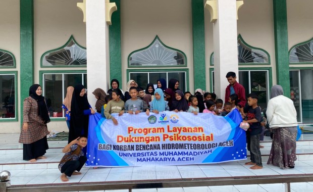 UMMAH Hadirkan Layanan Dukungan Psikososial bagi Anak-anak Korban Bencana Hidrometeorologi di Aceh Tengah