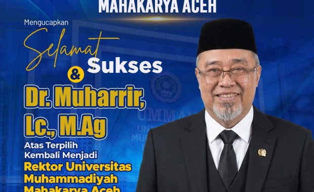 Dr. Muharrir, LC., M.Ag Kembali Terpilih sebagai Rektor UMMAH Periode 2026–2030