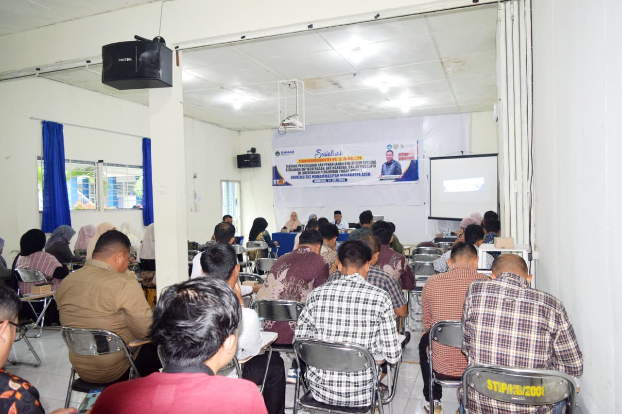 UMMAH Gelar Sosialisasi PPKPT, Perkuat Komitmen Mewujudkan Kampus Aman dan Bebas Kekerasan