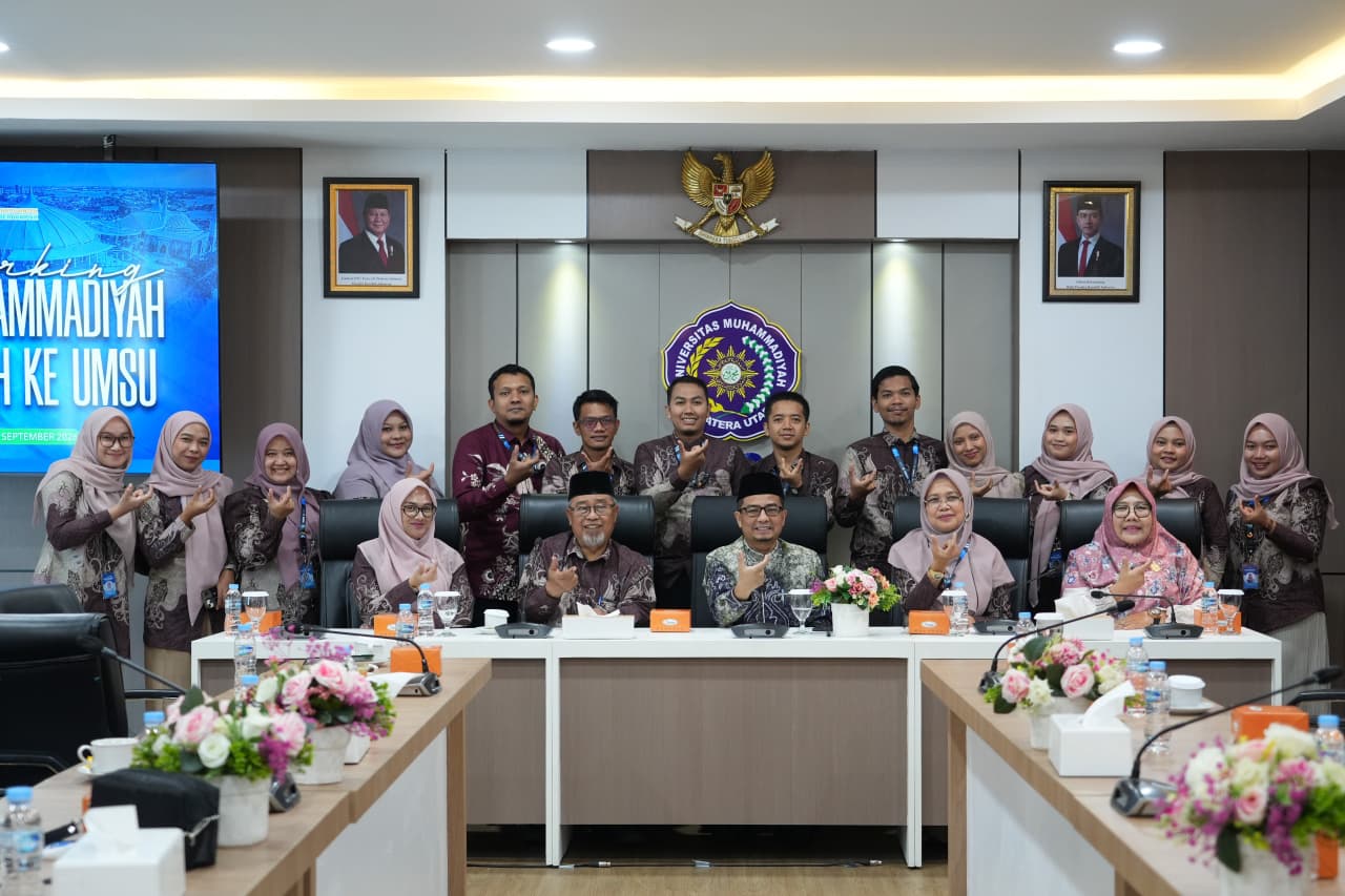 UMMAH Gelar Silaturahmi dan Benchmarking ke UMSU, Perkuat Komitmen Pengembangan Perguruan Tinggi